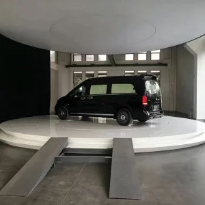 CE-Certified Automatic 360-Degree Vehicle Display Turntable for Private Garage