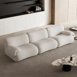 CE-Certified Compressed Fabric Modular Sectional Sofa Set