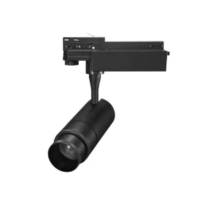 CE ETL Aluminum Indoor COB LED Track Light 30W CRI 90 Flicker-Free Spotlight for Malls