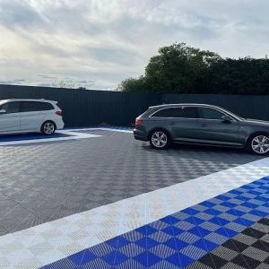CE Eco Vinyl Flooring Anti-Slip Waterproof Garage Tiles Floor Grate for Car Washes