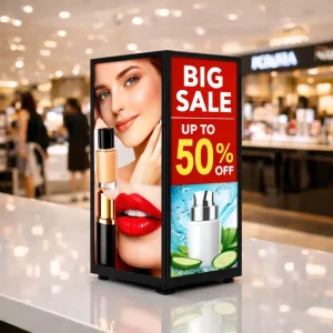 COB Full-Color Indoor/Outdoor IP65 LED Poster Display Screen