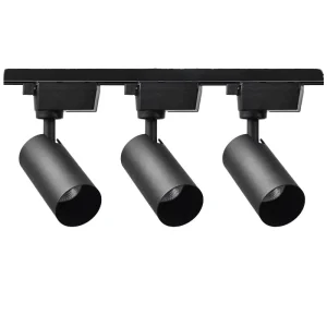 COB LED Track Light Adjustable Aluminum Rail Spotlight for Commercial Indoor Lighting
