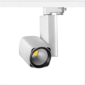 COB Light 10W 20W 30W Adjustable LED Track Spotlight Surface-Mounted Aluminum Track Light