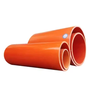 CPVC Power-Protection Cable Conduit, Orange, 110 Wire Conduit
