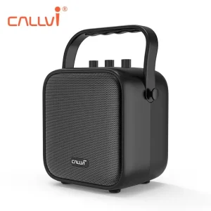 Callvi W5 Portable Party Speaker with MP3 Player and Wireless Microphone