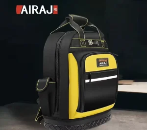 Canvas Large Capacity Electrician and Plumbing Tool Backpack with Tool Belt