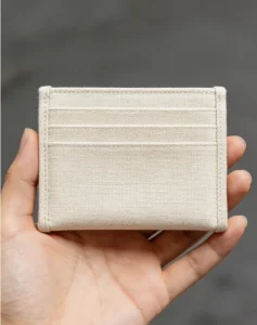 Canvas Travel RFID-Blocking Document Organizer and Multi-Slot ID Card Holder, Lightweight Waterproof