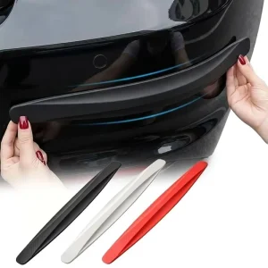 Car Bumper Protector Strips 3D Silicone Self Adhesive Anti Collision Edge Guard Waterproof Scuff Protector