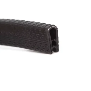 Car Door Edge Soundproof Strip with Steel Disc Bumper Trim and Scratch Protector