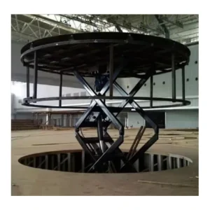 Car Turntable 360 Degree Rotating Platform Hydraulic Revolving Stage Lift 0.5 10t Capacity 0.2 2 Rpm Speed for Auto Show Display