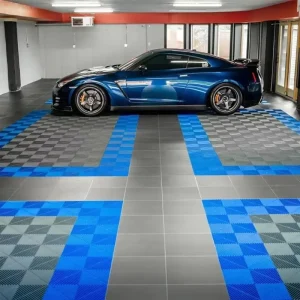 Car Wash Room Splicing Grille Garage Plastic Connection Removable Floor Car Washing Floor 400*400*50mm Car Washing Mat