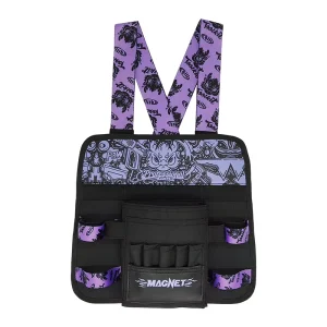 Car Window Film Tool Chest Bag with Magnetic Closure, Waterproof Elastic Zipper