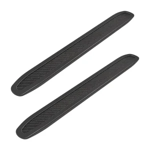 Carbon Fiber Anti-Scratch Anti-Collision Strip for Car Bumpers Black