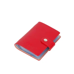 Card Holder Genuine Leather Pocket Business Card Holder