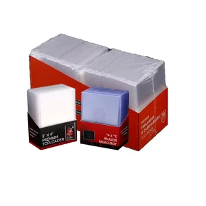 Card Protective Cover 3 Inch X 4 Inch PVC Hard Plastic 35pt Business Card Holder Fashion Style