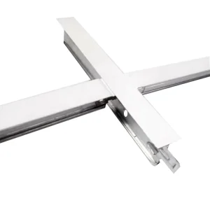Ceiling Grid Components Suspended Ceiling T-Bar Galvanized Steel Flat T-Grid