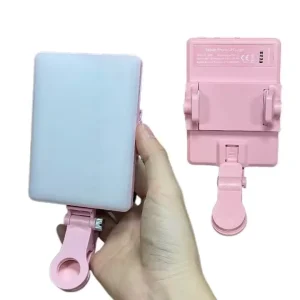 Cellphone Selfie Fill Light for Live Show Rechargeable LED Light for Meetings Conferences for Sale