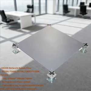 Cement OA Network FS700 Fireproof Raised Access Floor for Warehouses, Data Centers, and Offices