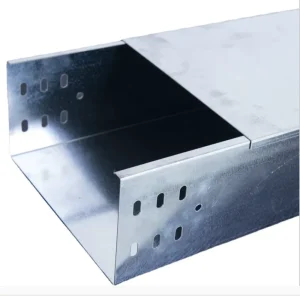 China Factory 600×50 Electrical Cable Trunking Trough Cable Bridge Perforated Cable Tray Supporting System OEM Customized