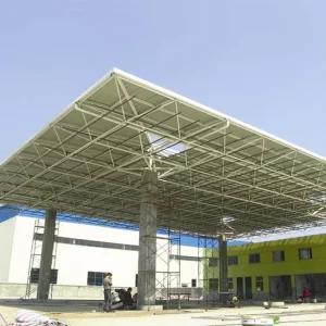 China Prefabricated Steel Roof Trusses for Building