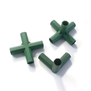 Chinese Factory Zunxin Brand PJ 01 08 Horticultural Connectors Greenhouse Plastic Connecting Fittings