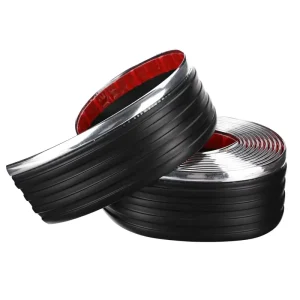 Chrome Car Bumper Anti-Collision Rubber Strip