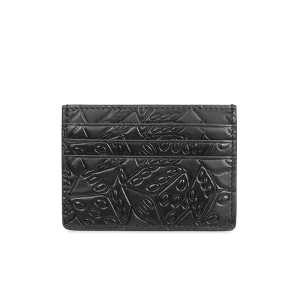 Classic Custom logo Gift Genuine Leather Card Holder Men Wallet Slim Business Bank ID Credit Card Holder for Men