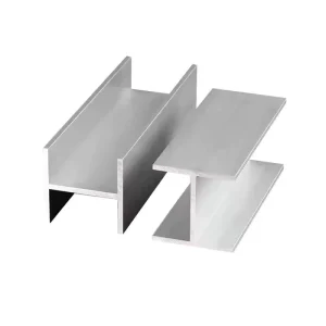 Cleanroom I-Beam Aluminum Profile Plain or Powder-Coated for Partition Wall Frames and Air Purification Areas