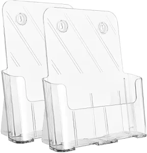 Clear Acrylic Brochure Holder 8.5 x 11 Inches