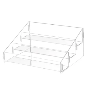Clear Acrylic Multi-Tier Detachable Stepped Display Rack