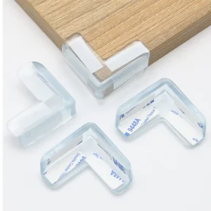 Clear Baby Safety Corner Guard Self-Adhesive Soft Edge Protector Strip for Furniture Tables and Desks