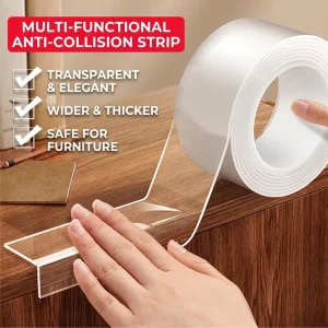 Clear Edge Guard Tape Corner Protector Baby Safety Self Adhesive Rubber Soft PVC Waterproof Anti Collision Strip Furniture Glass