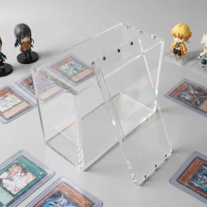 Clear Magnetic Acrylic Display Case Floating Protect Display Box For Pokemon ETB Elite Trainer Box Booster Box