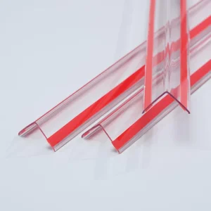 Clear Polycarbonate Corner Guard Easy Install PC Corner Trim Strip Transparent PC Anti Collision Corner Strip for Wall