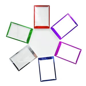 Colorful Holographic Design Magnetic Customized Card Holder JO JY Heat Transfer Magnetic case