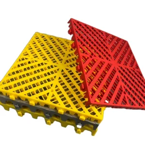 Colorful Modern Interlocking Garage Floor Tiles Anti-Slip PP Plastic Modular Flooring Waterproof Mats