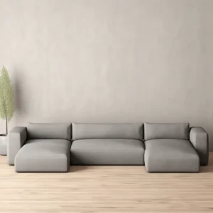 Comfortable Home Furniture Living Room Modular L Shape Sofas Sectionals