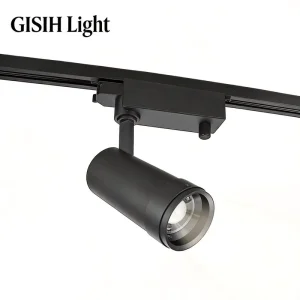 Commercial 30W LED Track Lights Modern Design Aluminum Body Rotatable Beam Angle Spotlight CRI 90 Dimmable for Museum Clothing