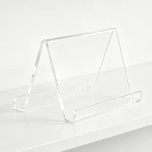Commercial Acrylic Multi-Tier Display Rack, Lightweight and Clear