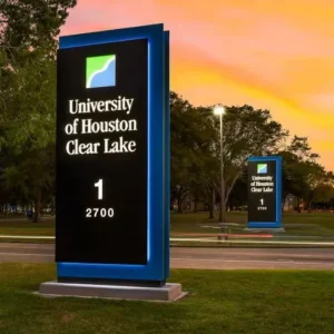 Commercial Aluminum Waterproof LED Outdoor Hospital Building Wayfinding Pylon Sign