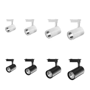 Commercial COB Track Light 10W 20W 30W LED Linear Track Spotlight