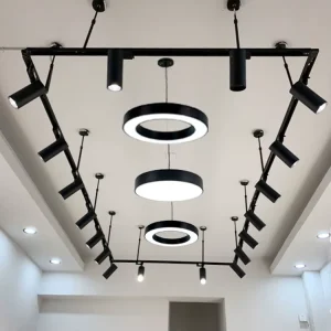 Commercial COB Track Light 20W 30W LED Linear Track Spotlight System