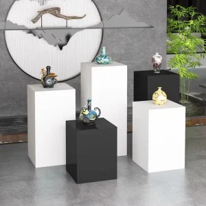 Commercial Exhibition Display Rack Customizable High Low Table Glass Window Painting Model Platform Commercial Decorations Made