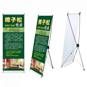 Commercial High Quality Custom Display Racks Stand X Banner Stand for Products Sales Promotion