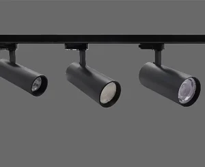 Commercial Indoor Ceiling Dimmable Track Rail Lighting Adjustable LED Track Spotlight