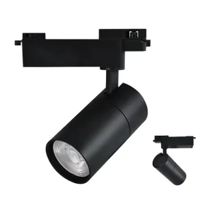 Commercial Indoor Lighting Ceiling Cob Tracklight Spotlight AC110V AC220V 2 3 4 Wires Aluminum Rail Led Track Lights