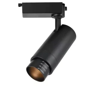 Commercial LED Track Light Focusing Aluminum Track Spotlight System Rail Lamp COB 7W 12W LED Track Spotlight