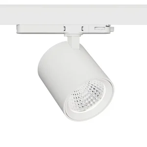 Commercial Modern LED Track Spotlight 20W COB Aluminum CRI90 with Different Lenses for Retail Store Lighting