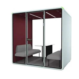 Commercial Recording Pod Vocal Sound Booth Modular Cabin For Mall Library School Studio Quiet Telephone Pod Booth