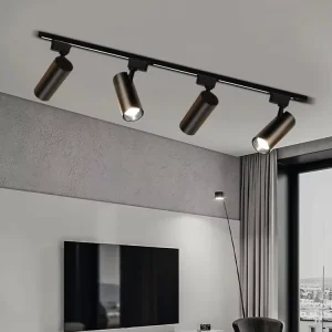 Commercial Track Light COB 10W 20W 30W Spot Lights LED Linear Track Spotlight System